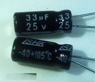 25V condensator electrolitic condensator 33UF