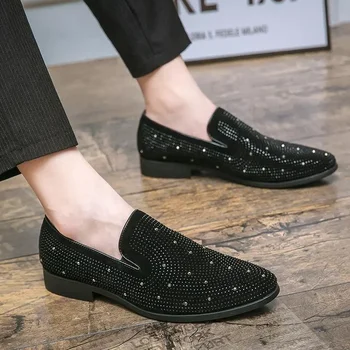 Talpă groasă Înălțime Creșterea Pantofi de Piele Barbati de Afaceri Stil Britanic Uzura Formale Bărbați Înălțimea Creșterea Mire Pantofi de Nunta